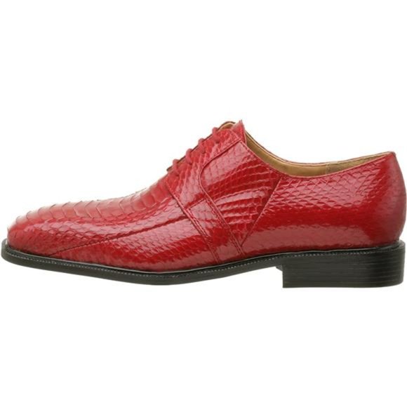 Giorgio Brutini Men's 155220 Oxford, Red, 9.5 - Picture 7 of 7
